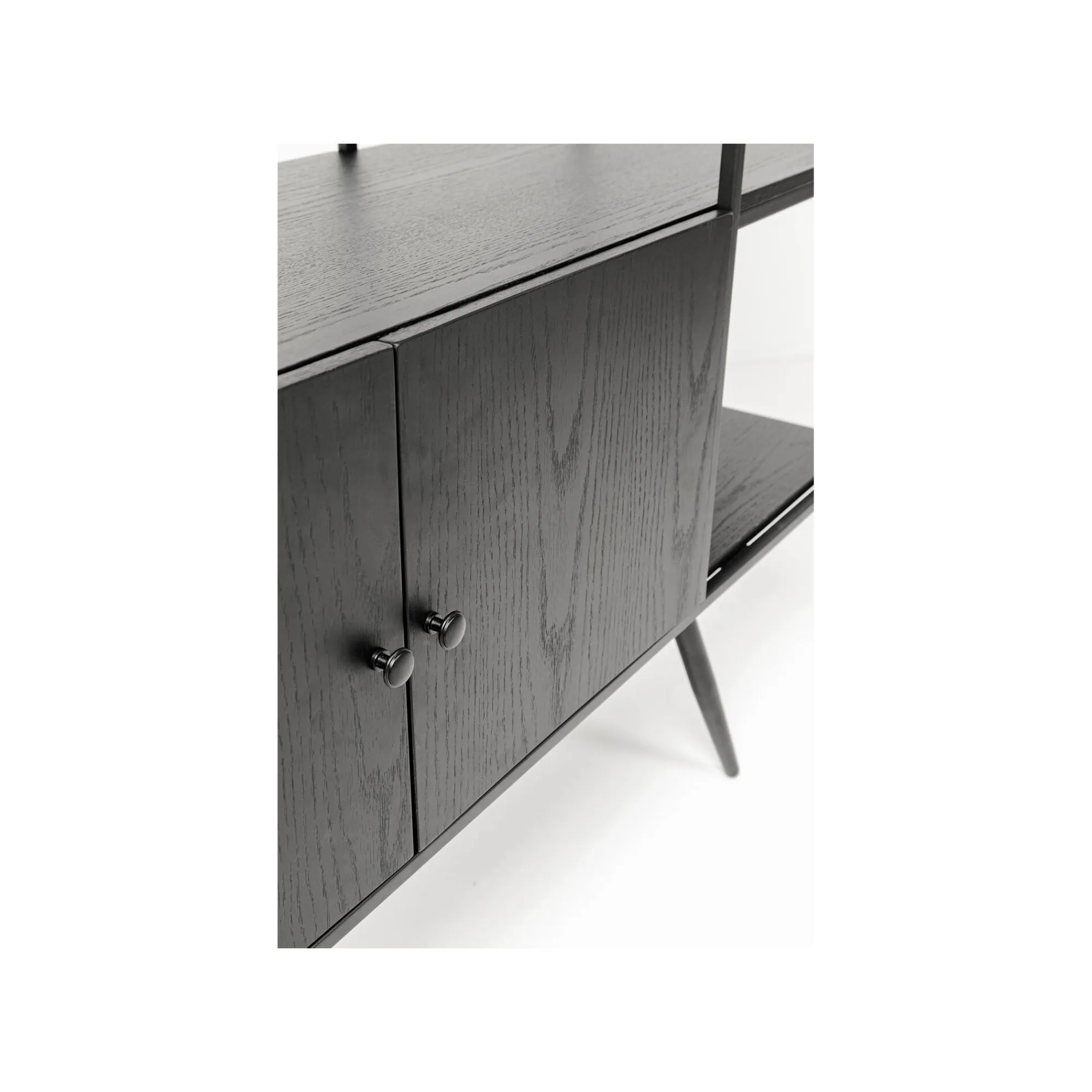 KARE Design Étagère Cosy Sixties 183x180cm Noire ^ Étagère Et Bibliothèque