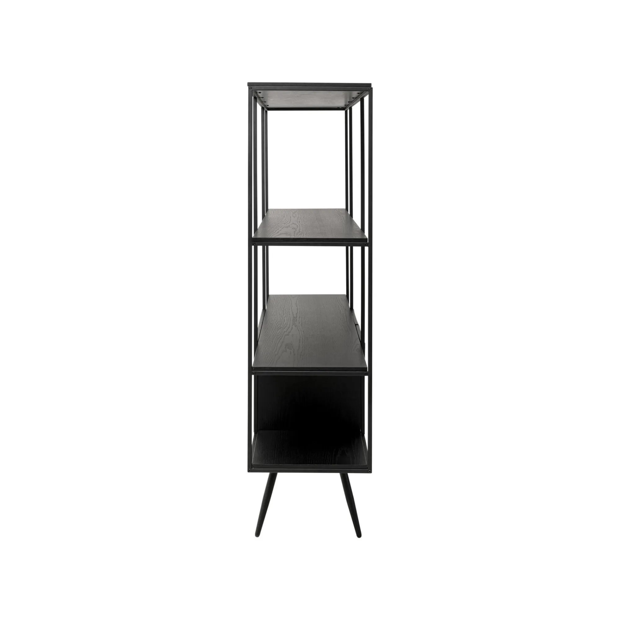 KARE Design Étagère Cosy Sixties 183x180cm Noire ^ Étagère Et Bibliothèque