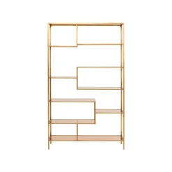 KARE Design Étagère Loft 195x115cm Dorée ^ Étagère Et Bibliothèque