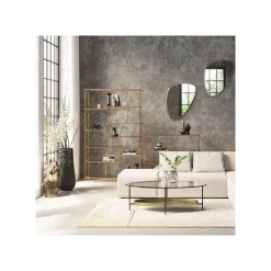 KARE Design Étagère Loft 195x115cm Dorée ^ Étagère Et Bibliothèque