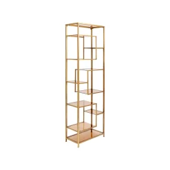 KARE Design Étagère Loft 195x60cm Dorée ^ Étagère Et Bibliothèque