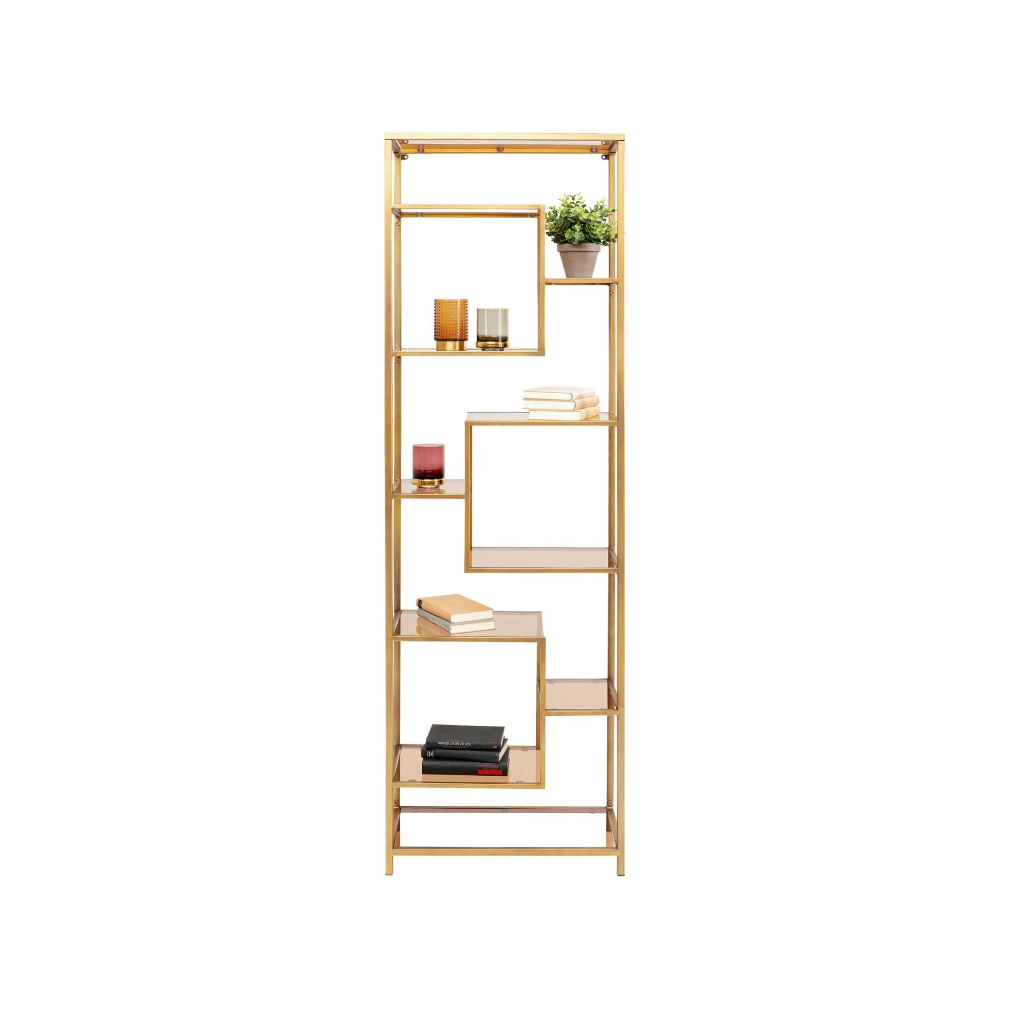 KARE Design Étagère Loft 195x60cm Dorée ^ Étagère Et Bibliothèque