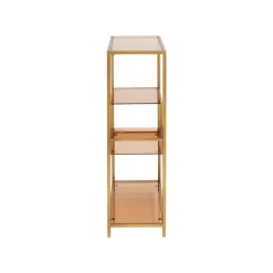 KARE Design Étagère Loft 100x60cm Dorée ^ Étagère Et Bibliothèque