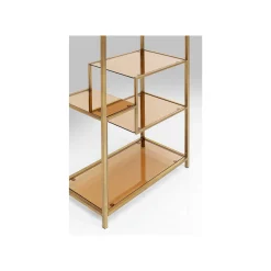 KARE Design Étagère Loft 100x60cm Dorée ^ Étagère Et Bibliothèque