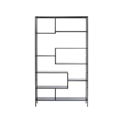 KARE Design Étagère Loft 195x115cm Noire ^ Étagère Et Bibliothèque