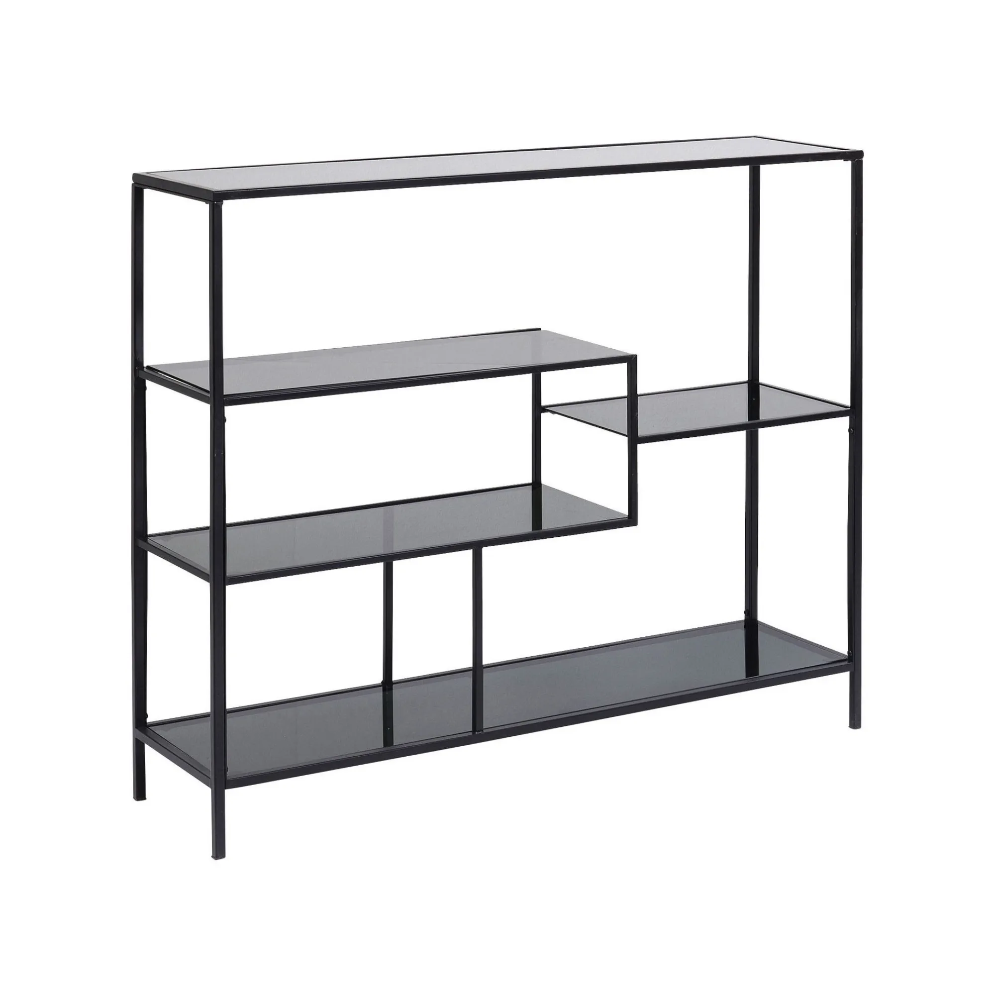 KARE Design Étagère Loft 100x115cm Noire ^ Étagère Et Bibliothèque