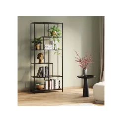 KARE Design Étagère Loftie Noire 185x77cm ^ Étagère Et Bibliothèque