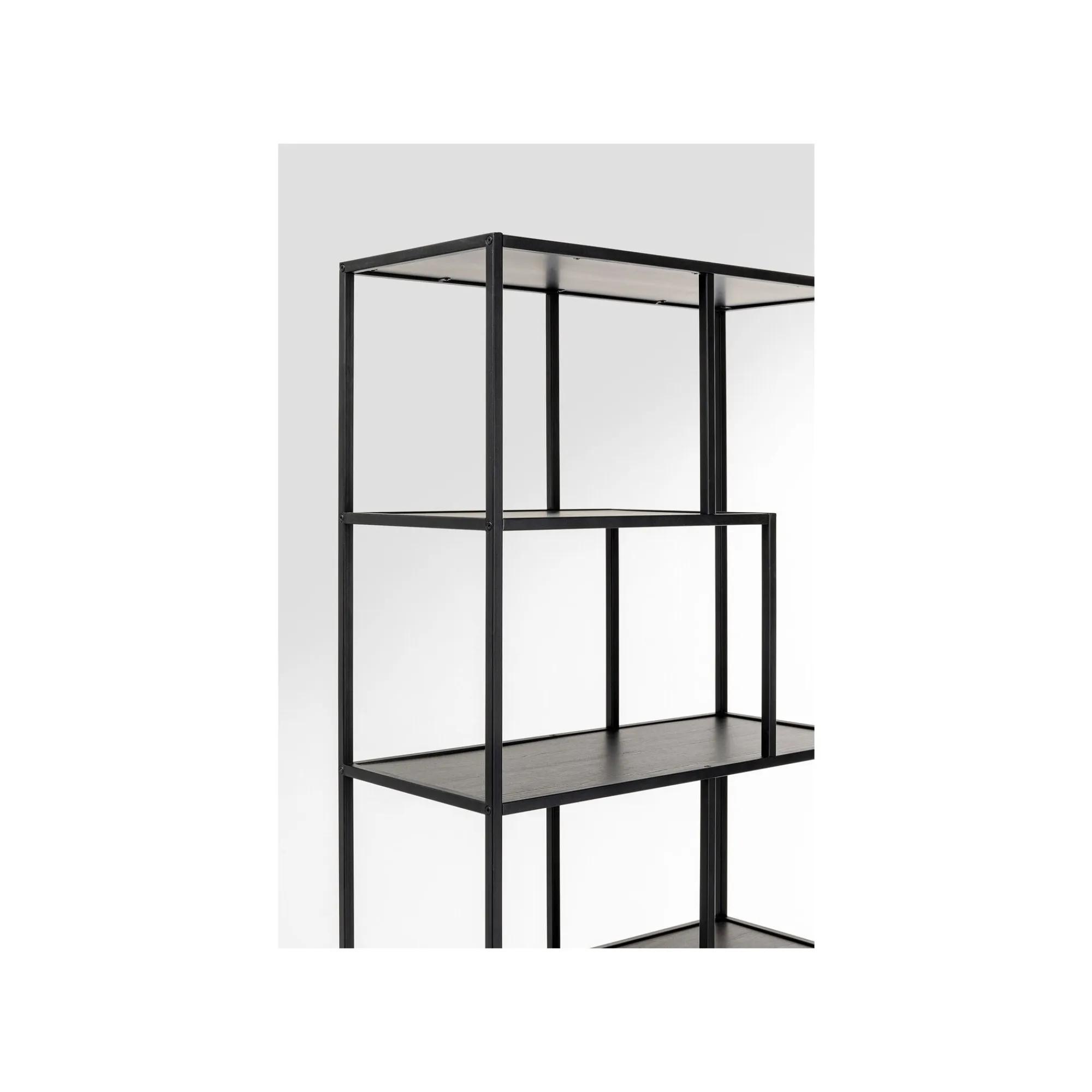 KARE Design Étagère Loftie Noire 185x77cm ^ Étagère Et Bibliothèque