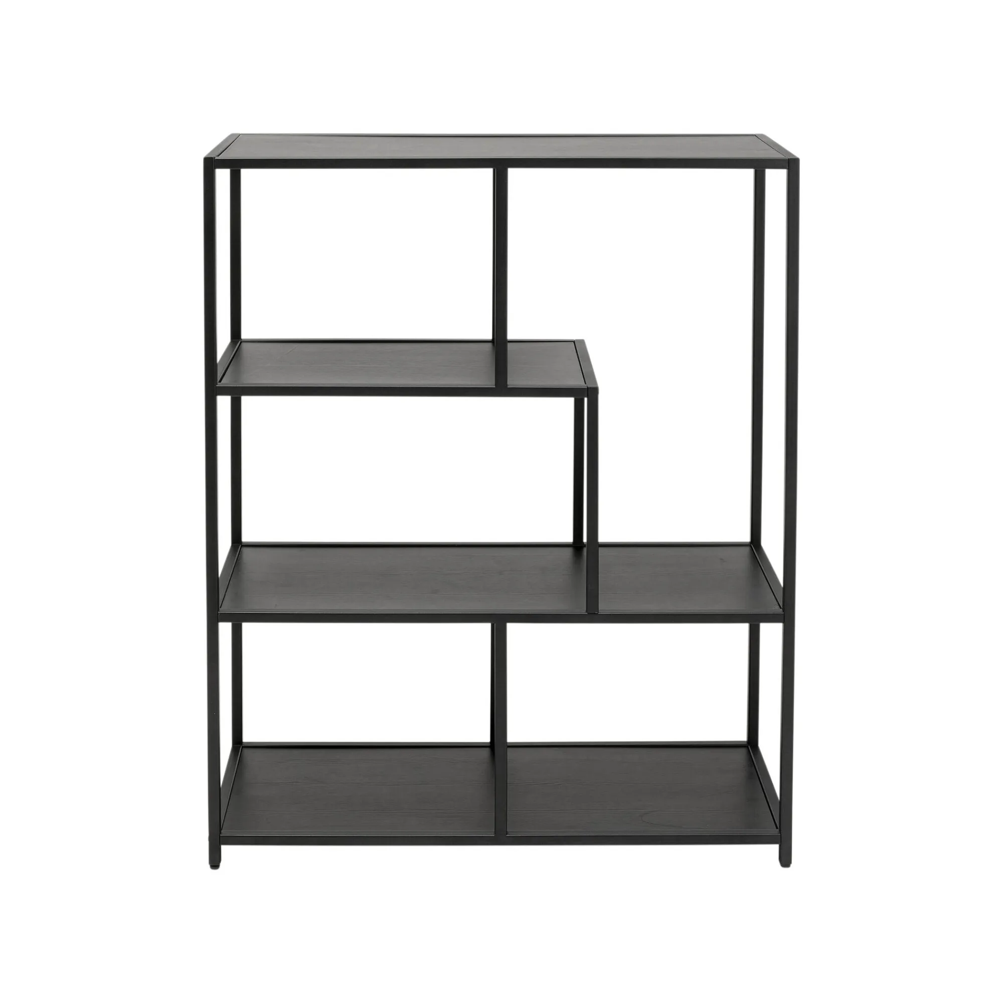 KARE Design Étagère Loftie Noire 100x77cm ^ Étagère Et Bibliothèque