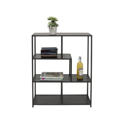 KARE Design Étagère Loftie Noire 100x77cm ^ Étagère Et Bibliothèque