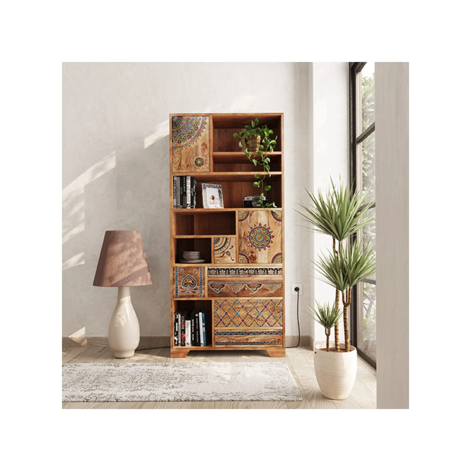 KARE Design Étagère Menorca 193x90cm ^ Étagère Et Bibliothèque