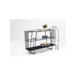 KARE Design Étagère Mesh Noire ^ Étagère Et Bibliothèque