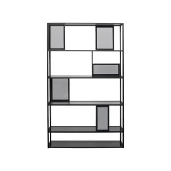 KARE Design Étagère Skyler 195x115cm Fumée ^ Étagère Et Bibliothèque