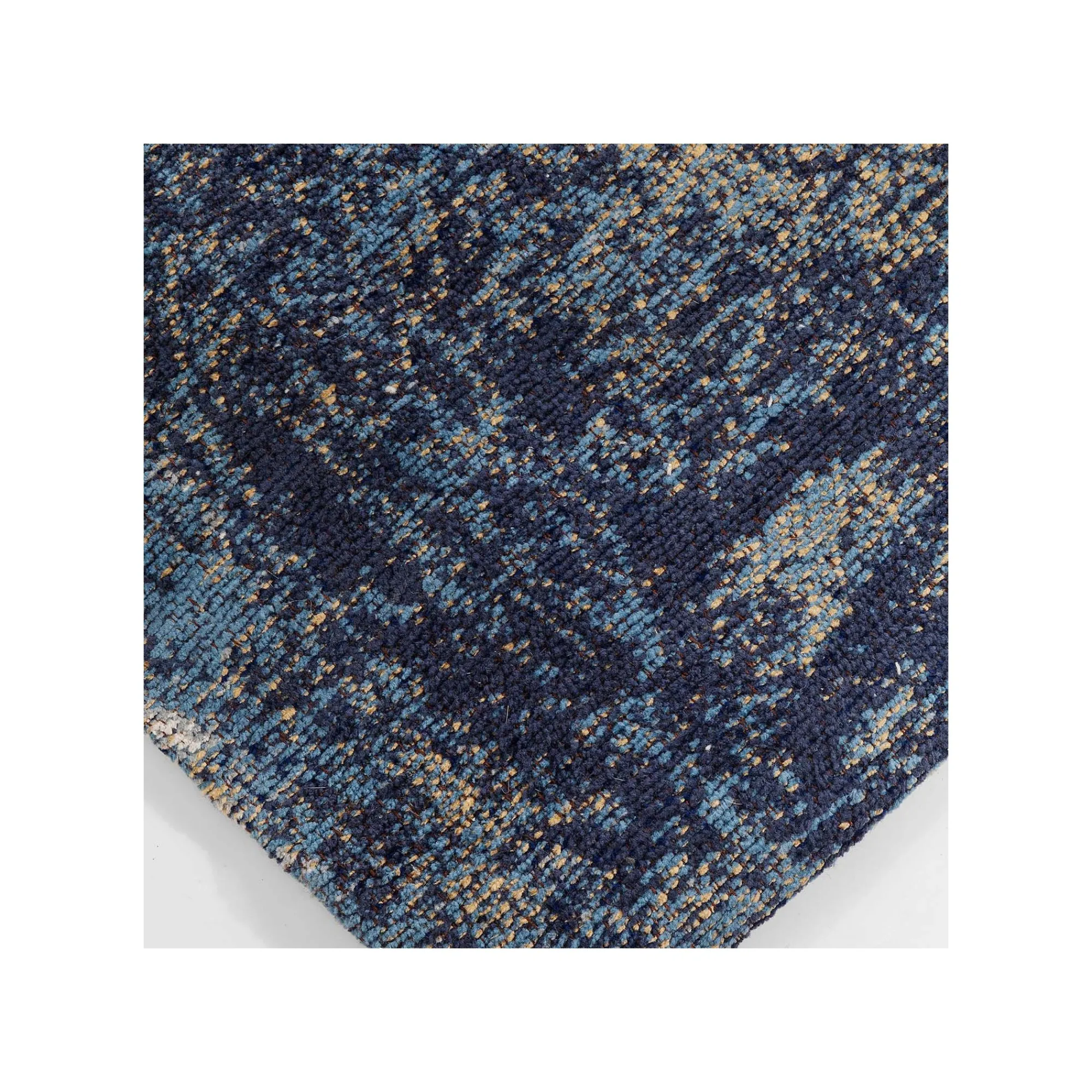 KARE Design Tapis Abstract Bleu Foncé 240x170cm ^ Tapis