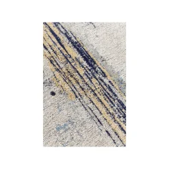 KARE Design Tapis Abstract Bleu Foncé 240x170cm ^ Tapis