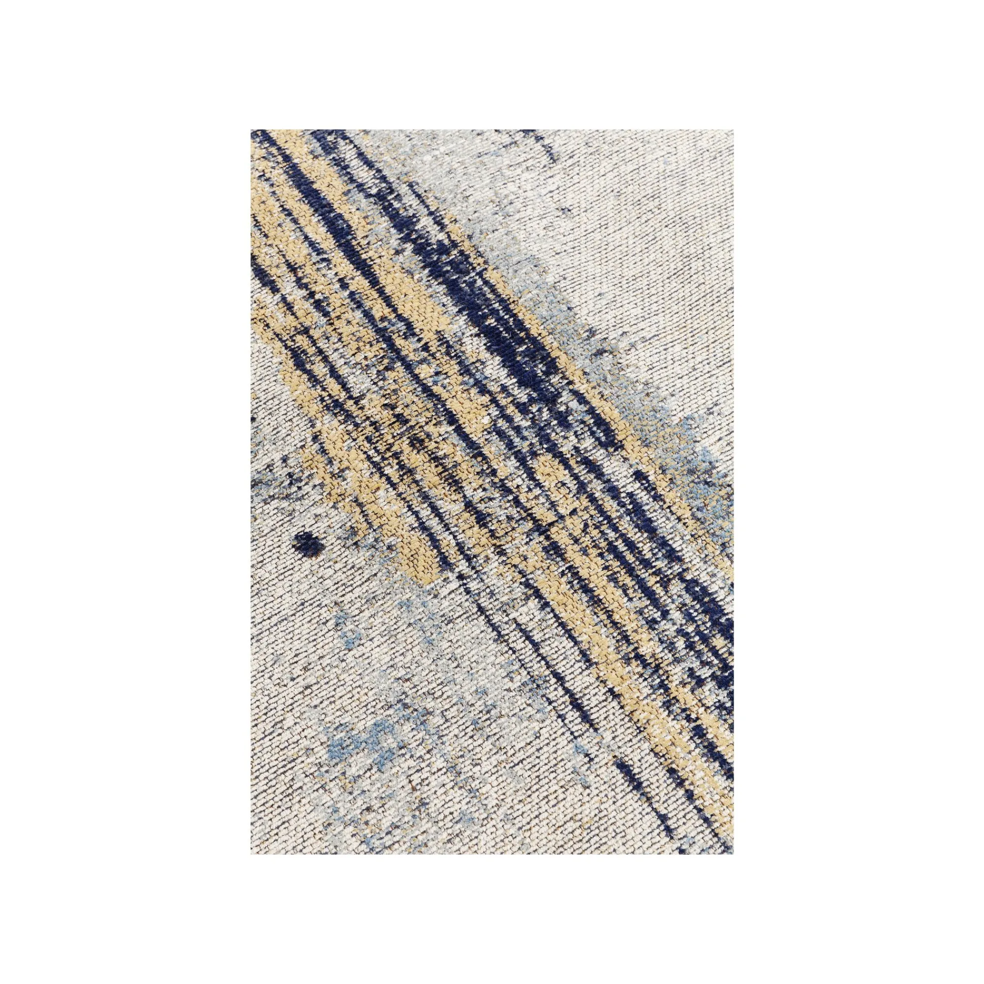KARE Design Tapis Abstract Bleu Foncé 240x170cm ^ Tapis