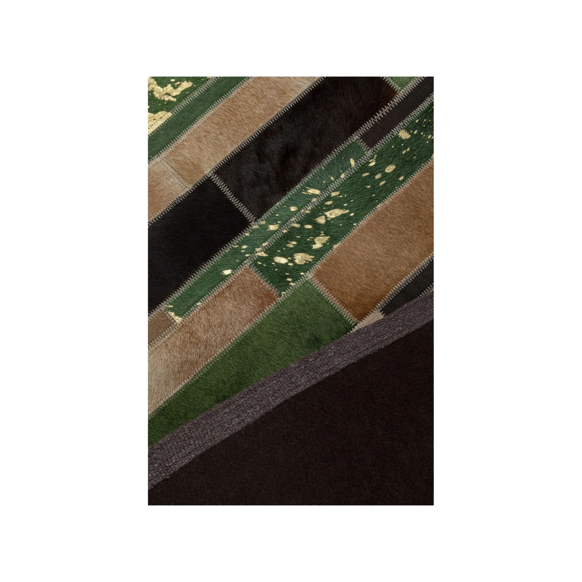 KARE Design Tapis Brick Vert ^ Tapis