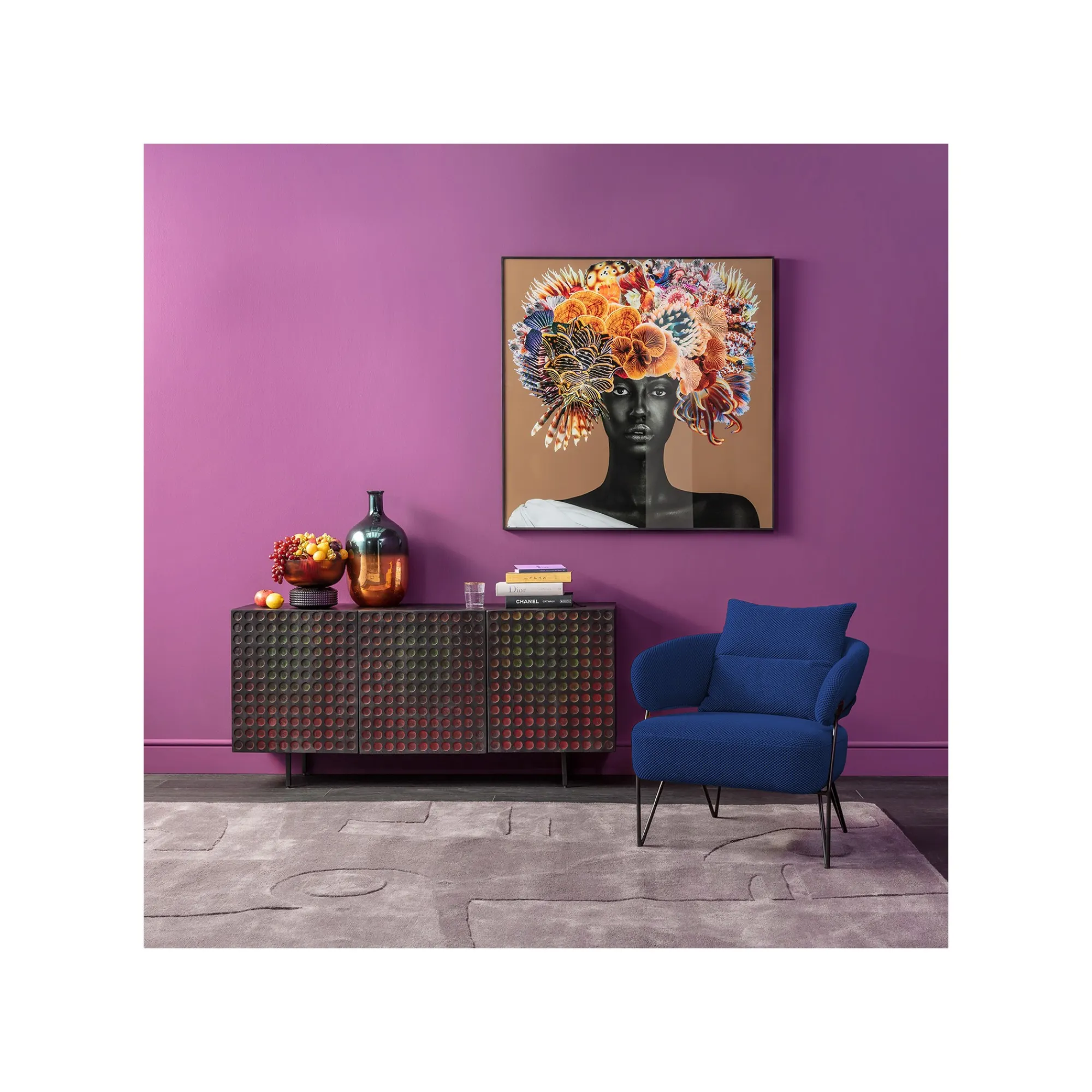 KARE Design Tapis Conor Crème 240x170cm ^ Tapis