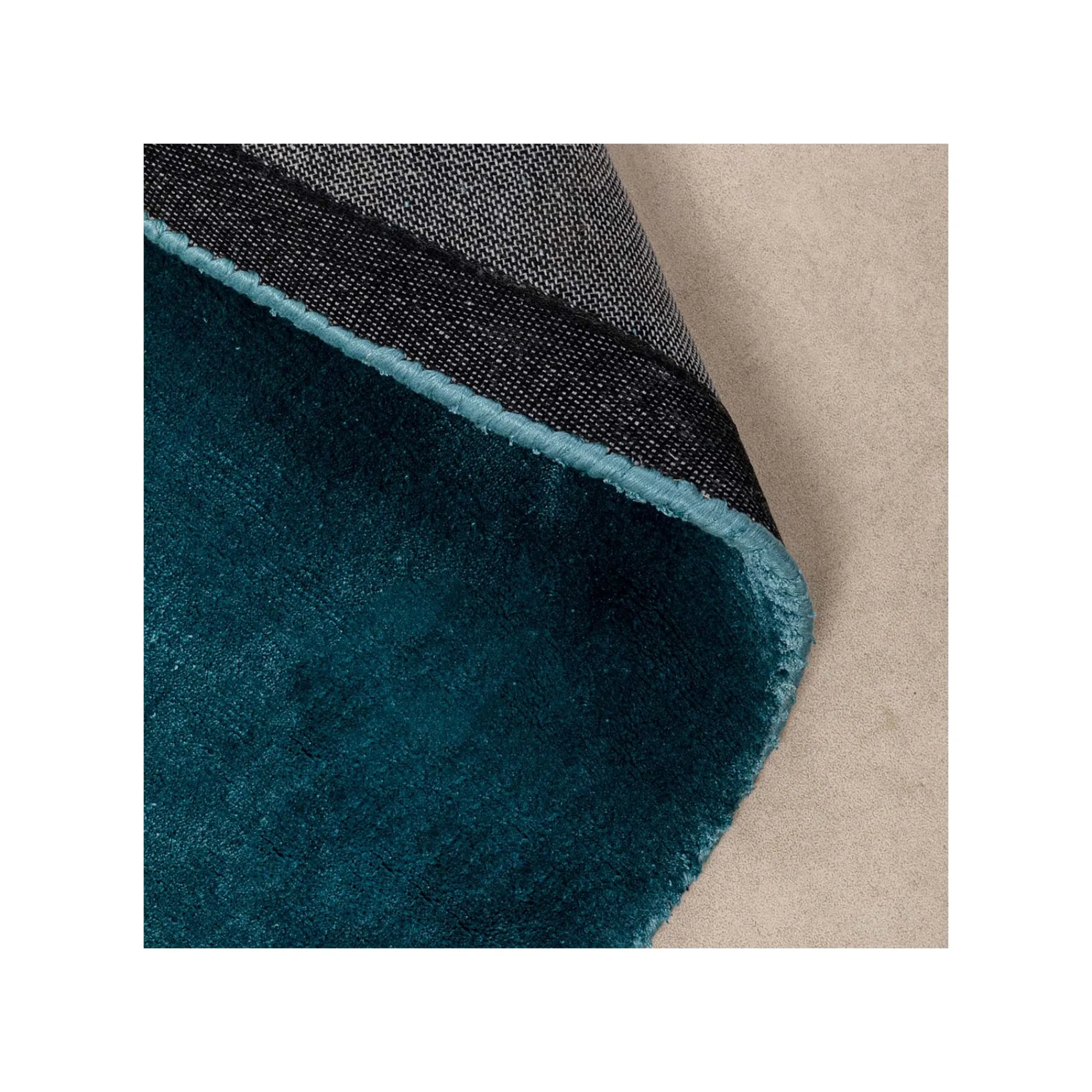 KARE Design Tapis Cosy Bleu 200cm ^ Tapis