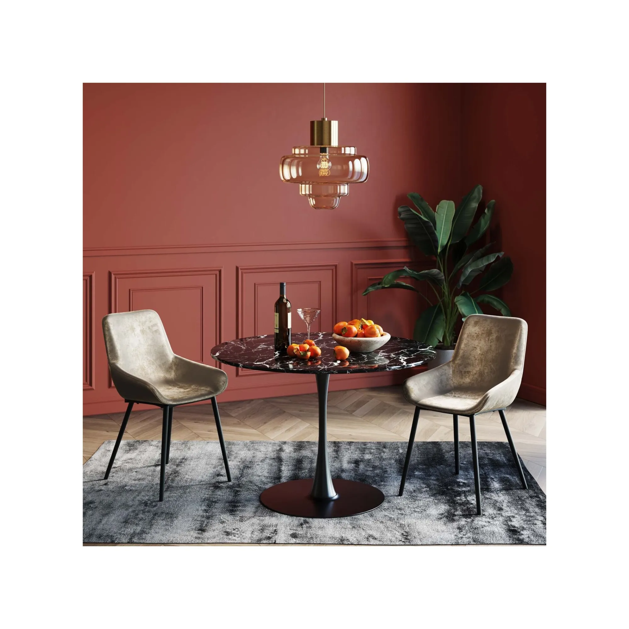 KARE Design Tapis Cosy Noir ^ Tapis