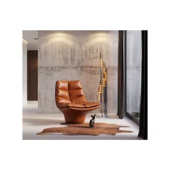 KARE Design Tapis Hide Marron ^ Tapis