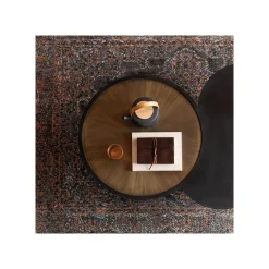 KARE Design Tapis Kelim Rockstar Noir ^ Tapis
