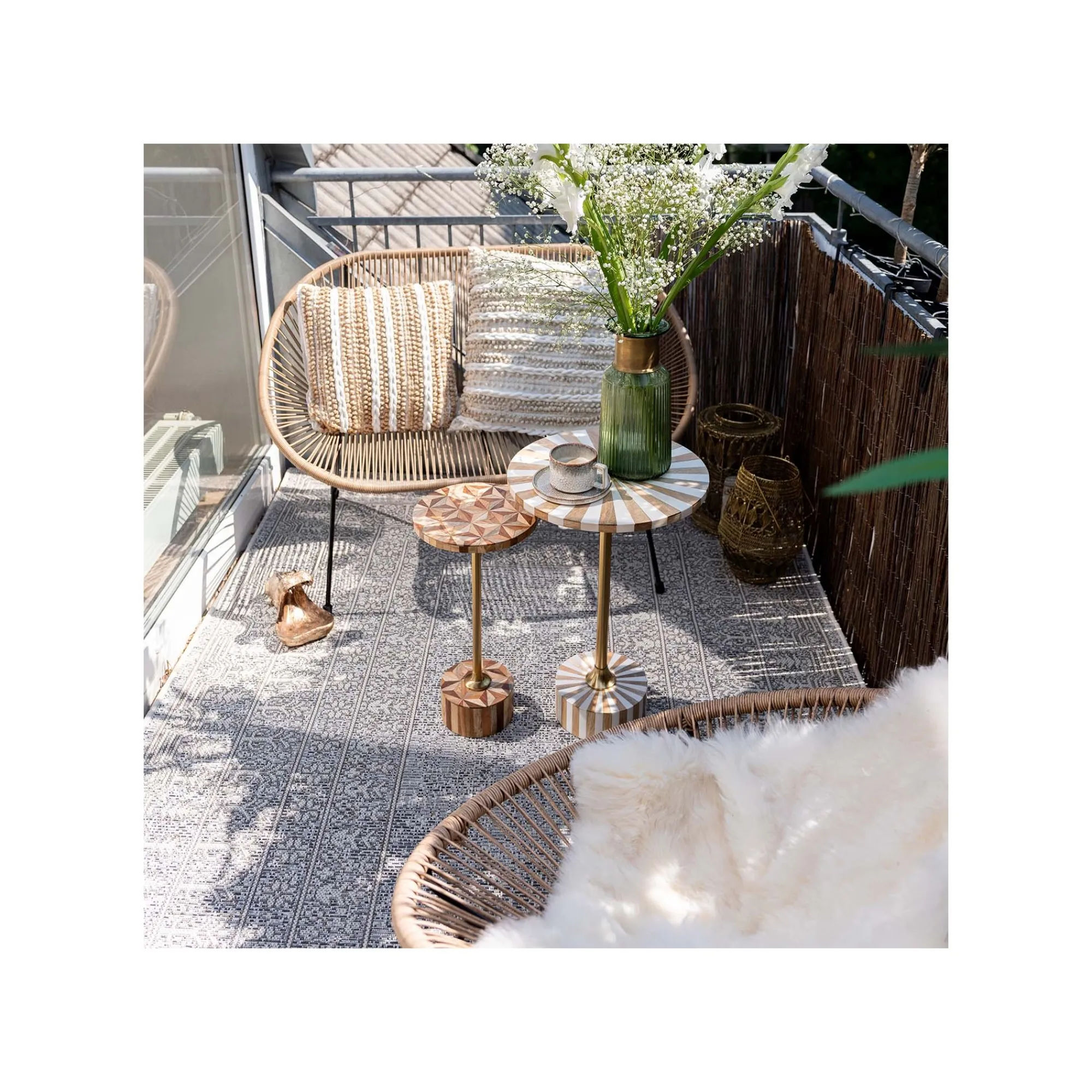 KARE Design Tapis Medaillon 230x160cm ^ Tapis