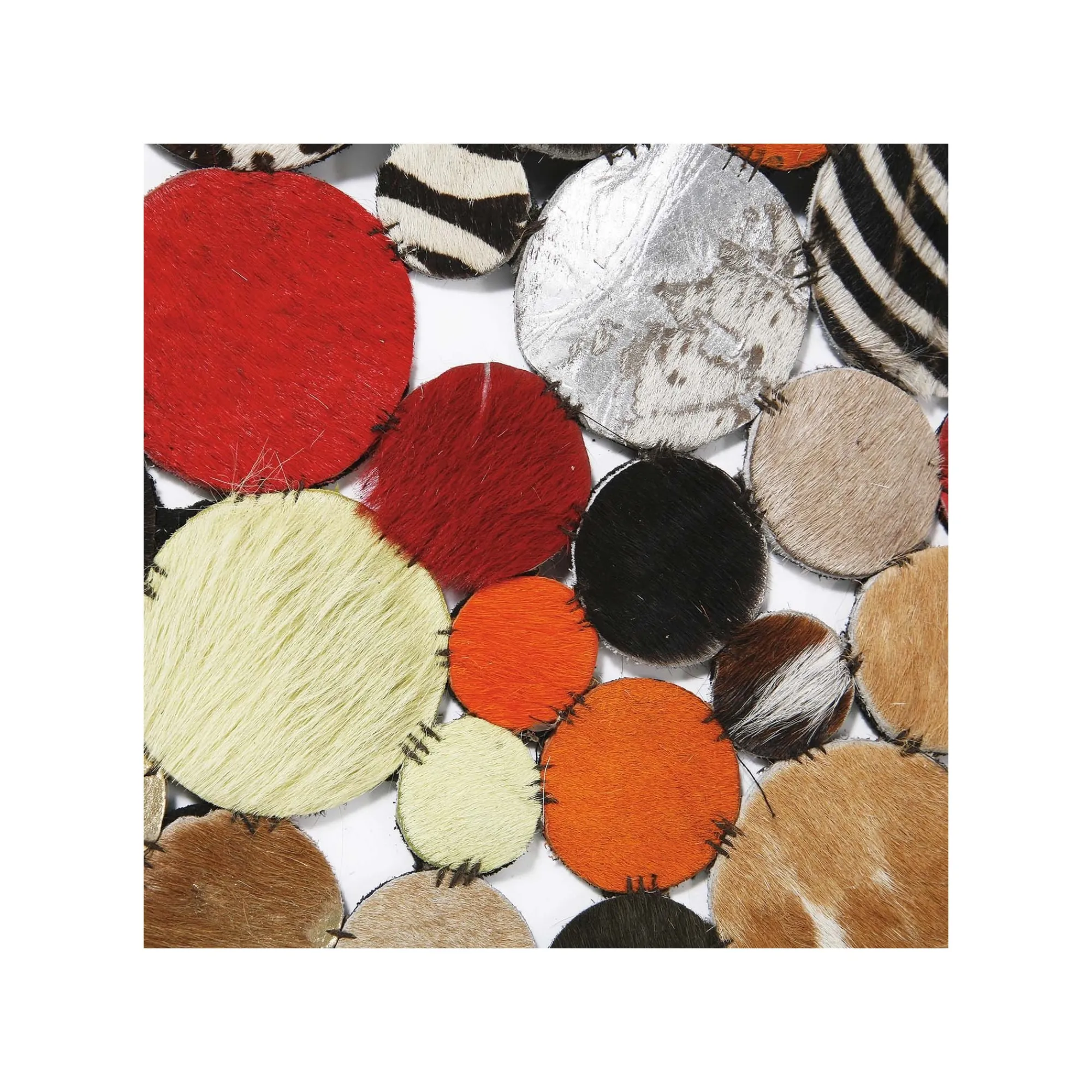 KARE Design Tapis Patchwork Circle Multi 250cm ^ Tapis
