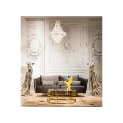 KARE Design Tapis Patchwork Vegas Cuir 240x170cm ^ Tapis