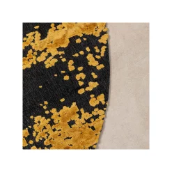 KARE Design Tapis Silja Ocre Et Noir 200cm ^ Tapis