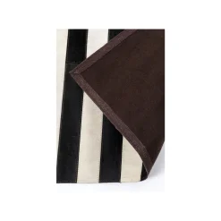 KARE Design Tapis Tapes Noir Et Blanc 240x170cm ^ Tapis