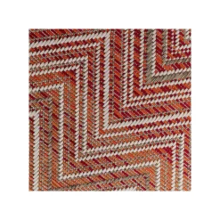KARE Design Tapis Zigzag Rouge 230x160cm ^ Tapis