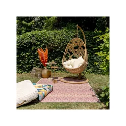 KARE Design Tapis Zigzag Rouge 230x160cm ^ Tapis