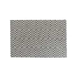 KARE Design Tapis Zigzag 240x170cm Noir Et Blanc ^ Tapis