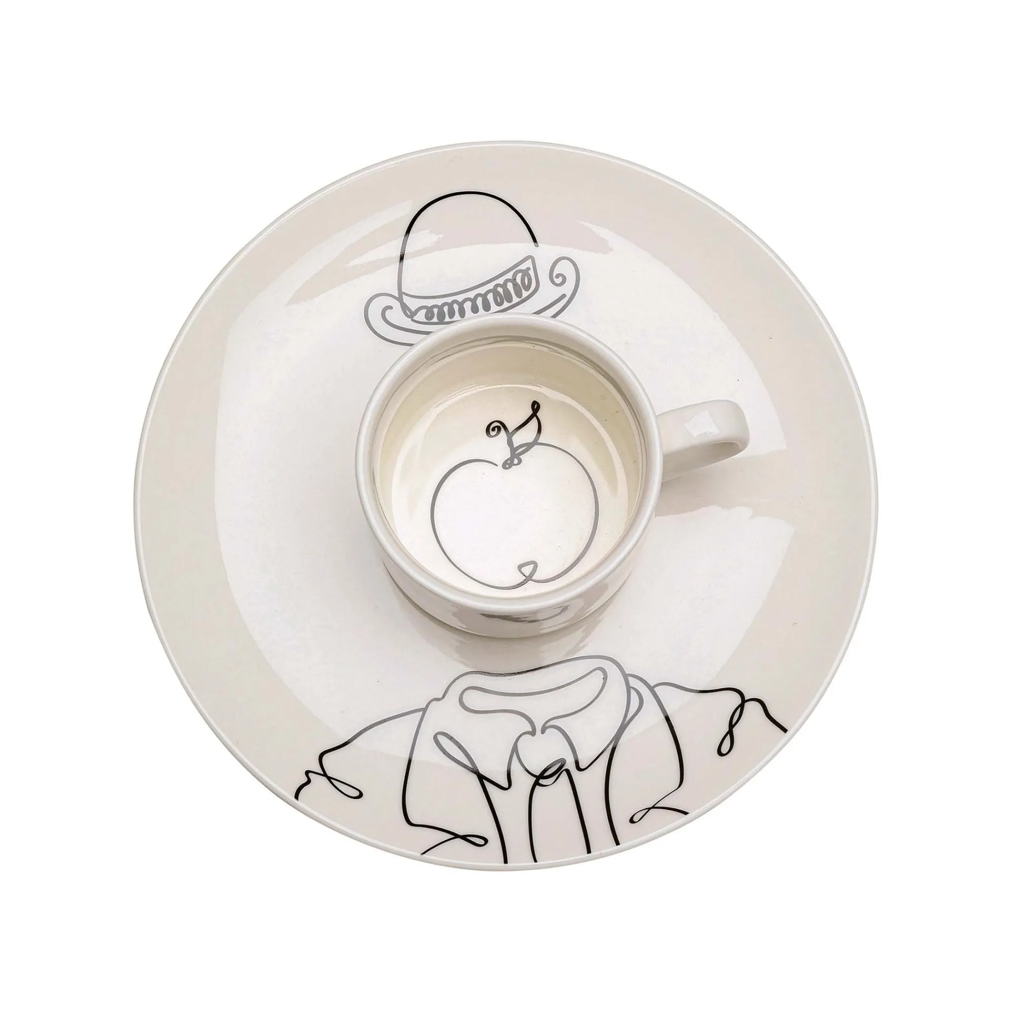KARE Design Tasses à Café Favola Pomme Set De 4 ^ Vaisselle