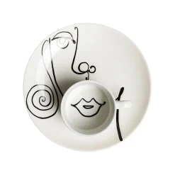 KARE Design Tasses Viso Femme Set De 4 ^ Vaisselle