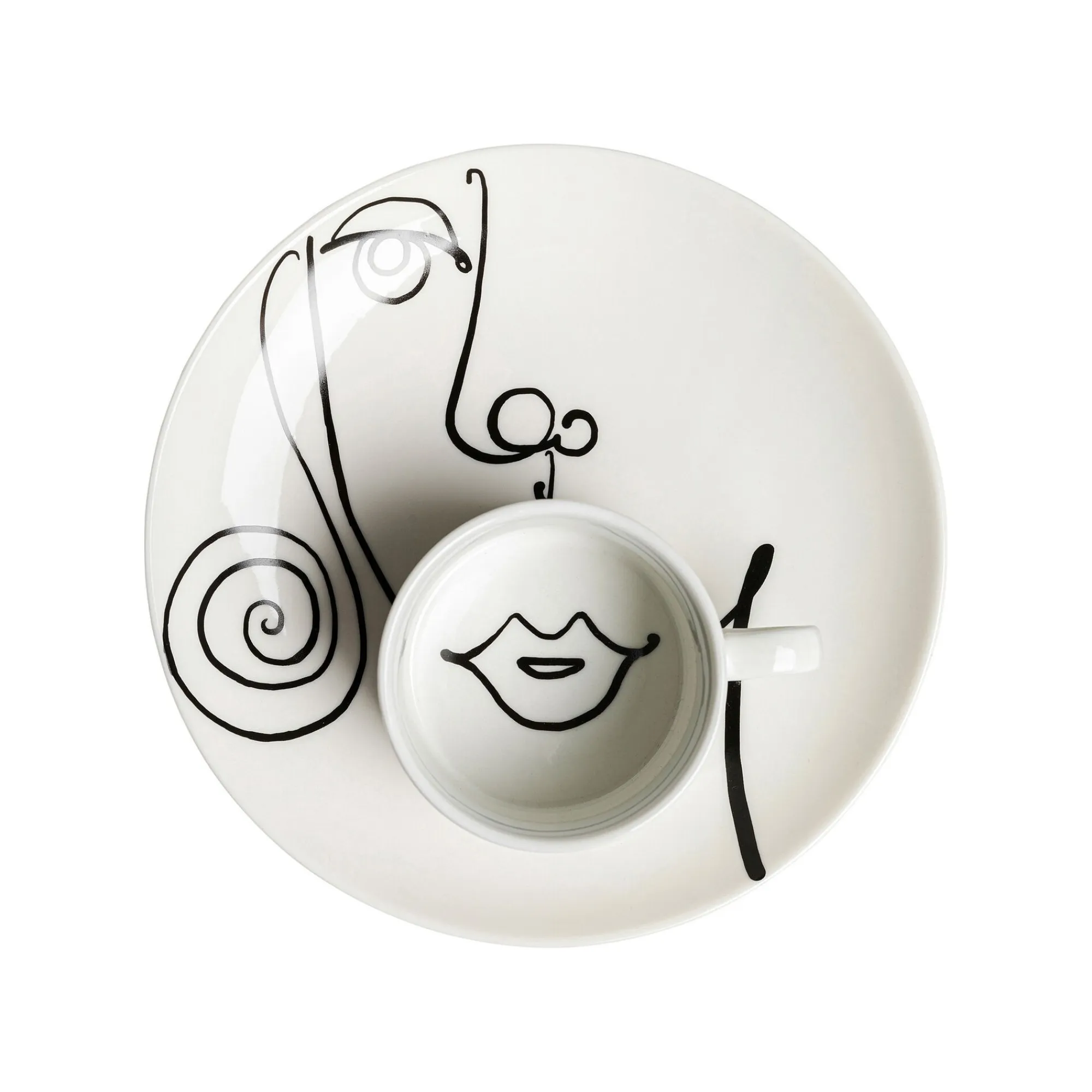 KARE Design Tasses Viso Femme Set De 4 ^ Vaisselle