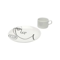 KARE Design Tasses Viso Femme Set De 4 ^ Vaisselle