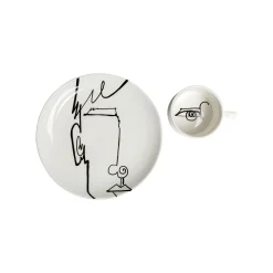 KARE Design Tasses Viso Homme Set De 4 ^ Vaisselle