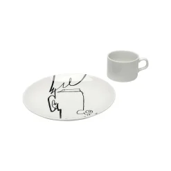 KARE Design Tasses Viso Homme Set De 4 ^ Vaisselle