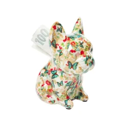 KARE Design Tirelires Dog Fiore 12cm Set De 4 ^ Déco