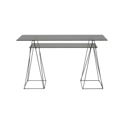 KARE Design Tréteaux De Bureau Polar Noirs Set De 2 ^ Bureau