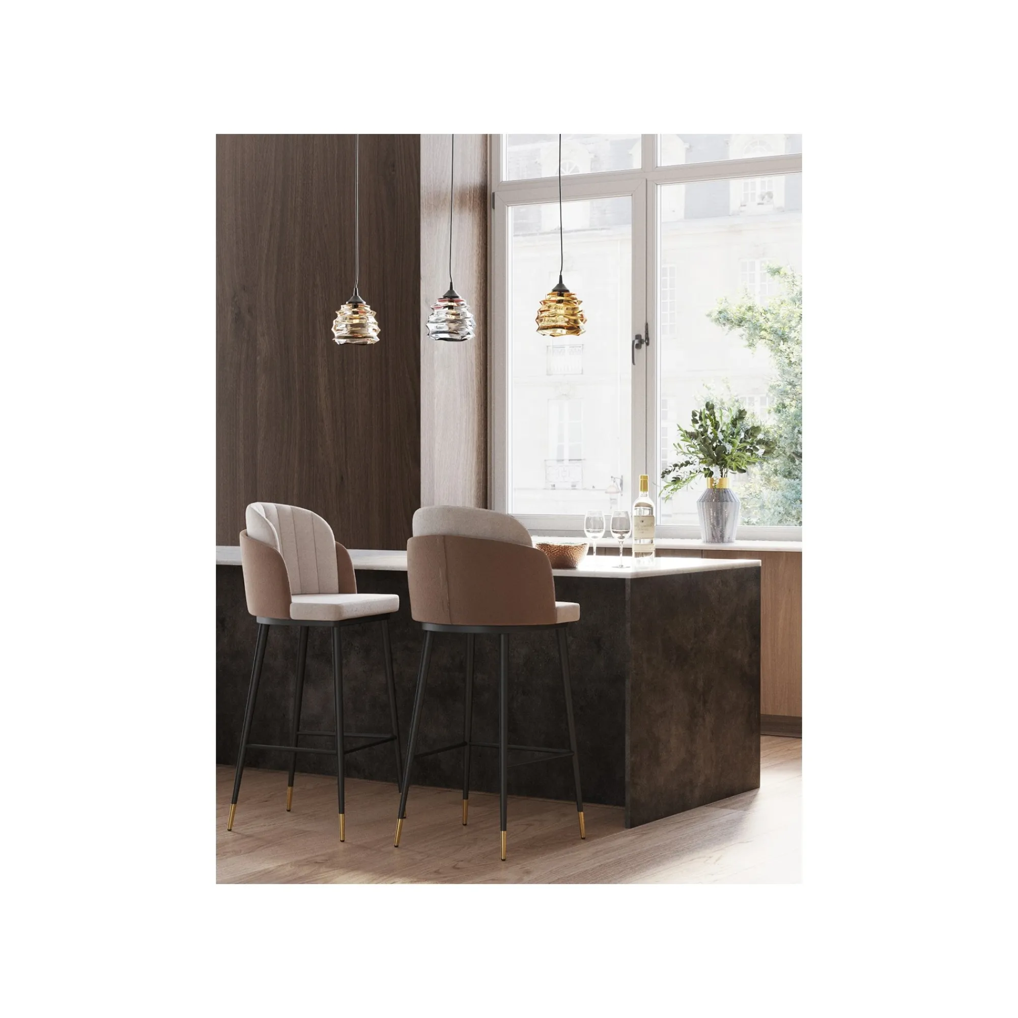 KARE Design Vase Barfly Gris 30cm ^ Vase