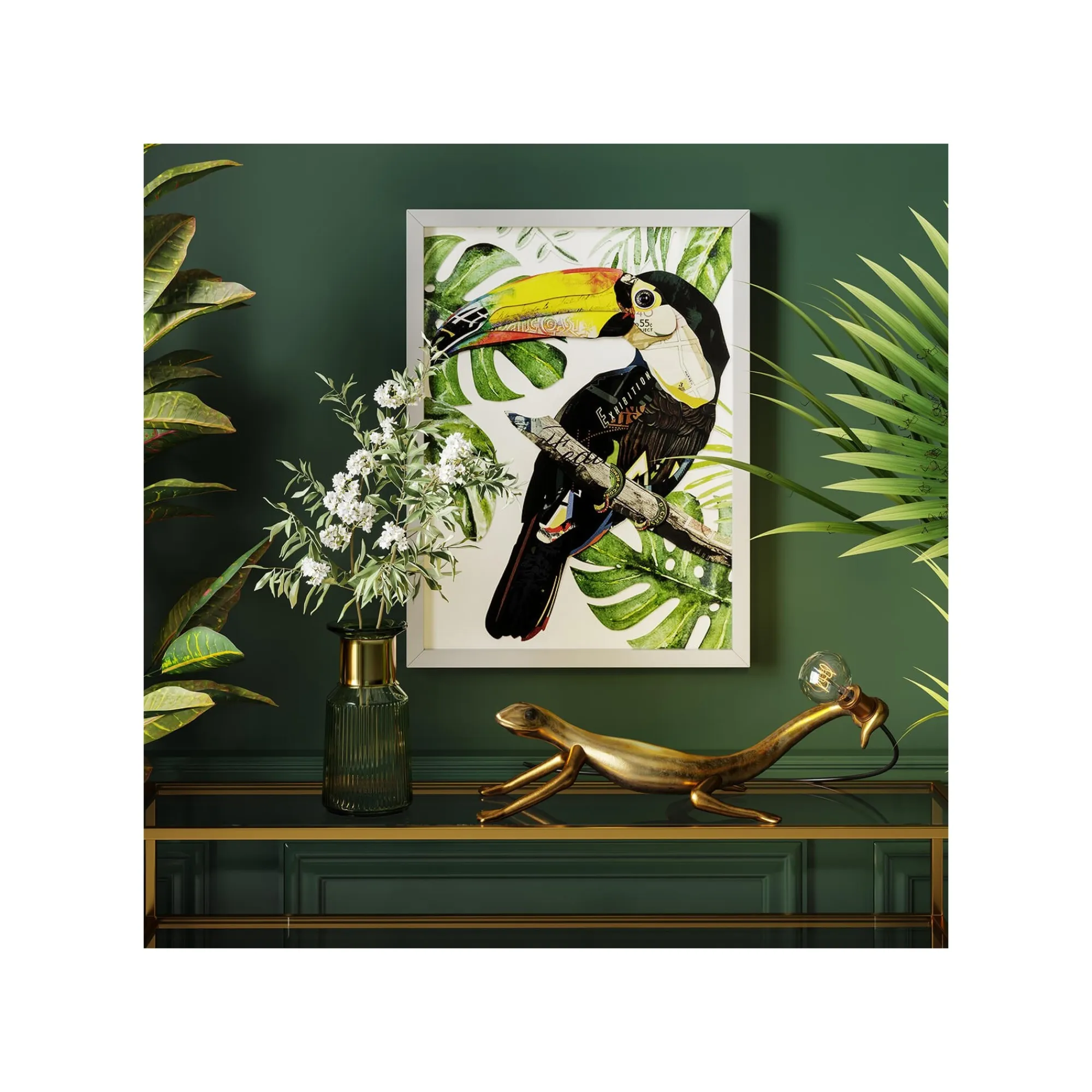 KARE Design Vase Barfly Vert 30cm ^ Vase