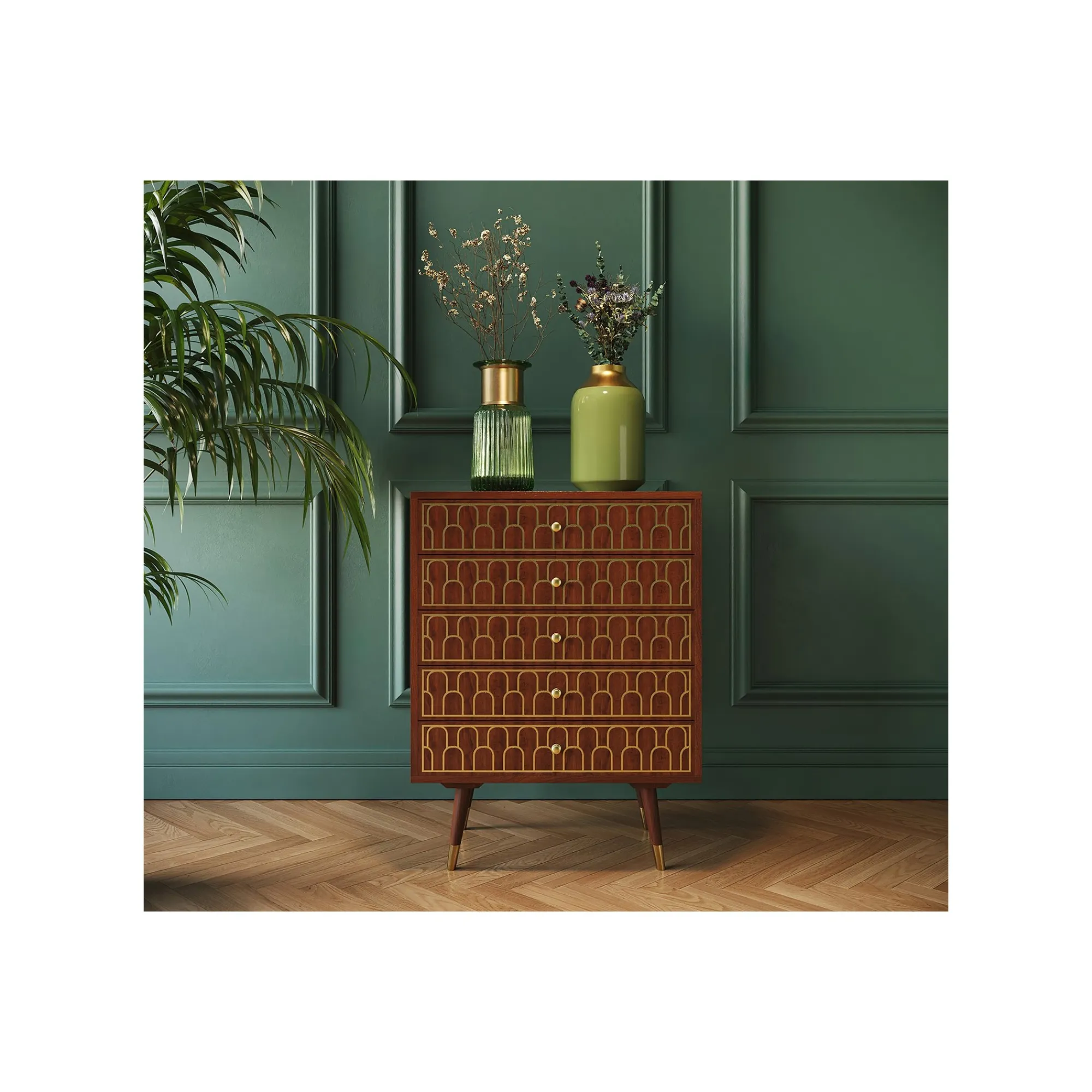 KARE Design Vase Barfly Vert 30cm ^ Vase