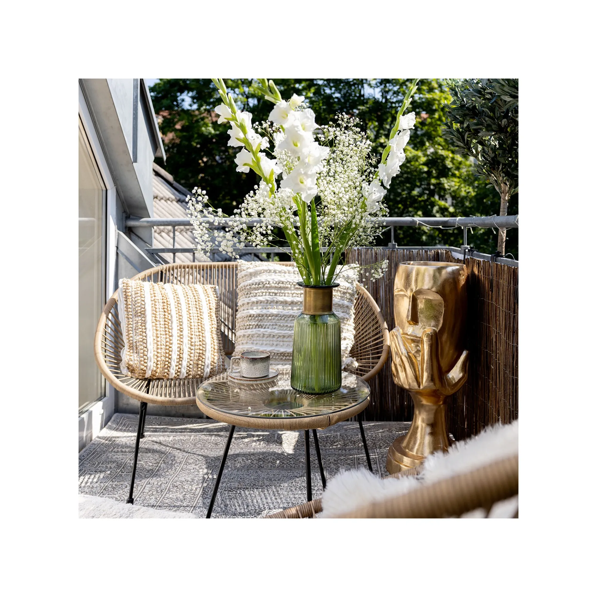KARE Design Vase Barfly Vert 30cm ^ Vase