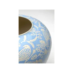 KARE Design Vase Bleu Oiseaux 33cm ^ Vase