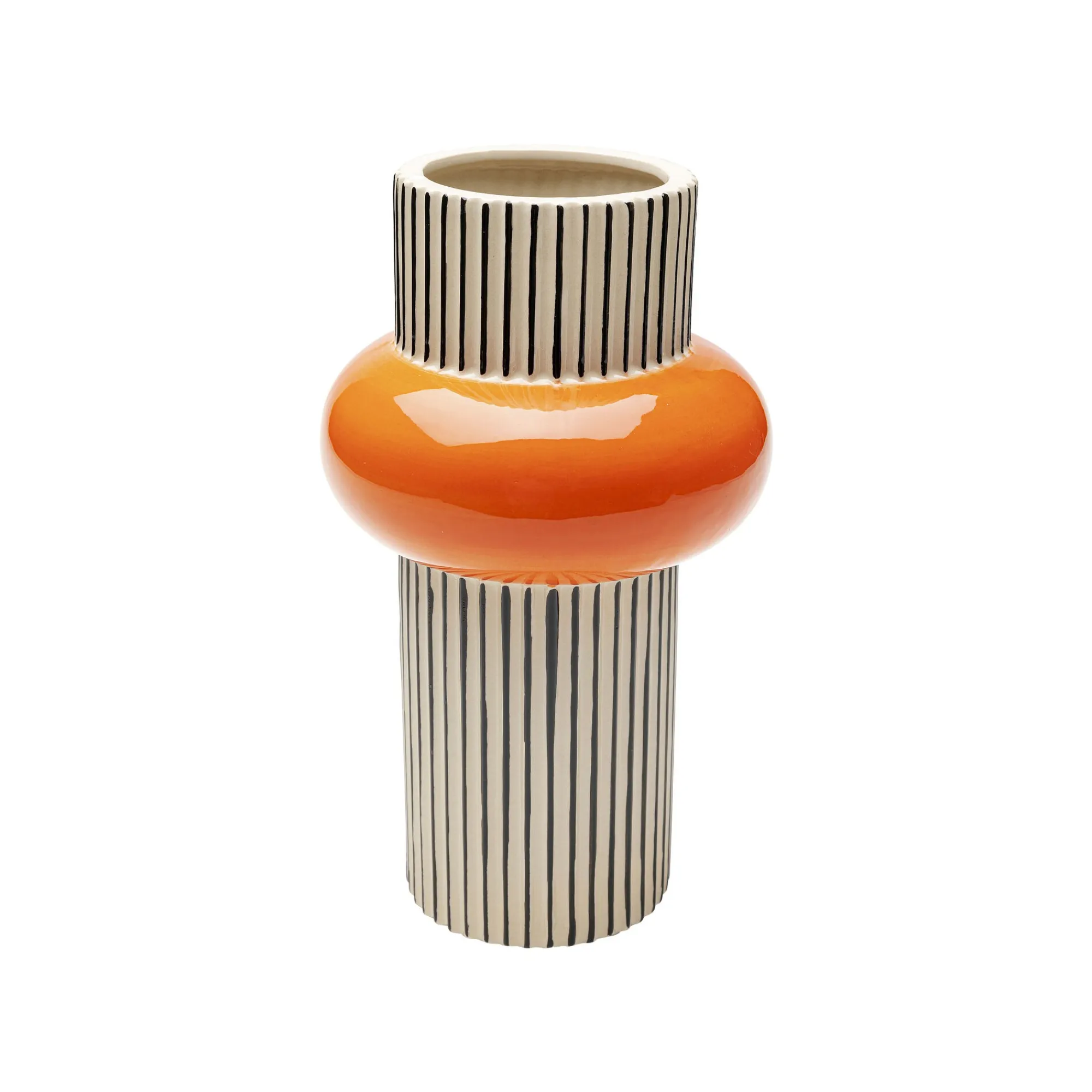 KARE Design Vase Calabria Orange 28cm ^ Vase