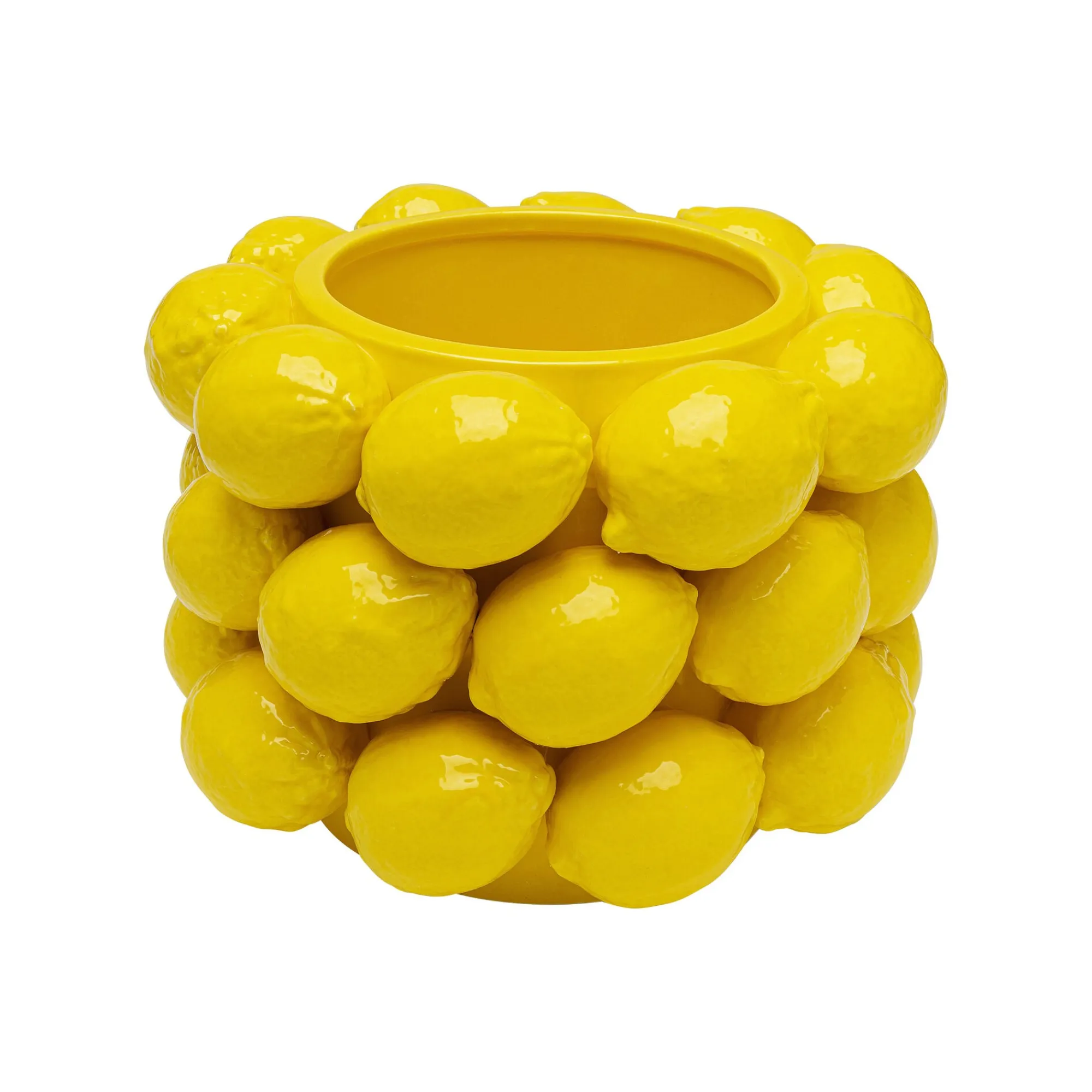 KARE Design Vase Citrons Jaunes 19cm ^ Vase