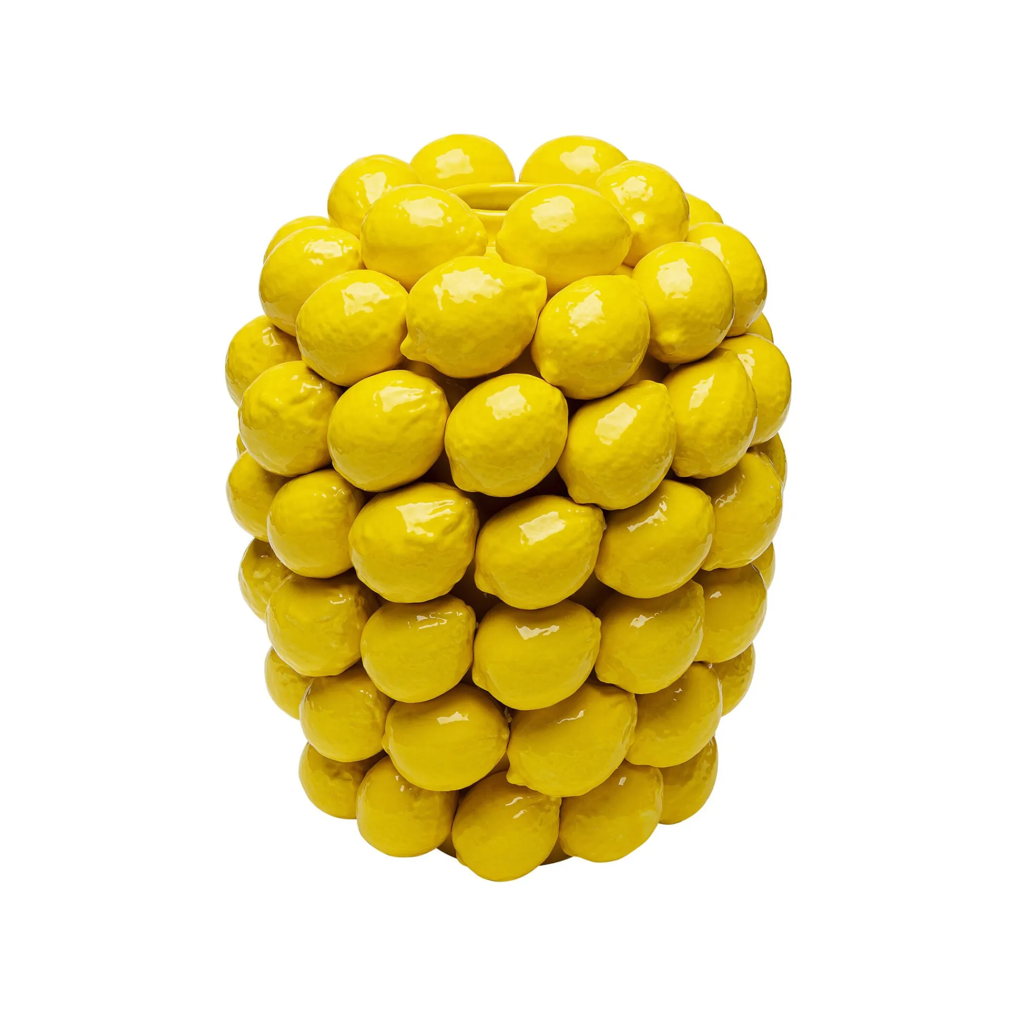 KARE Design Vase Citrons Jaunes 40cm ^ Vase